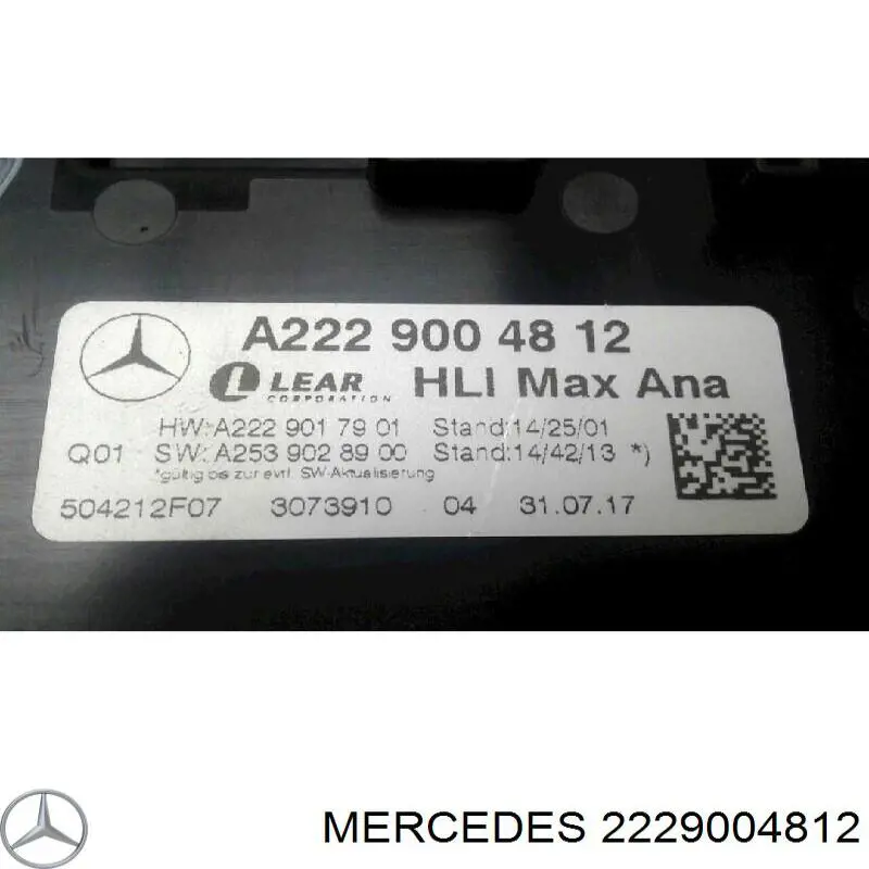  222900481280 Mercedes