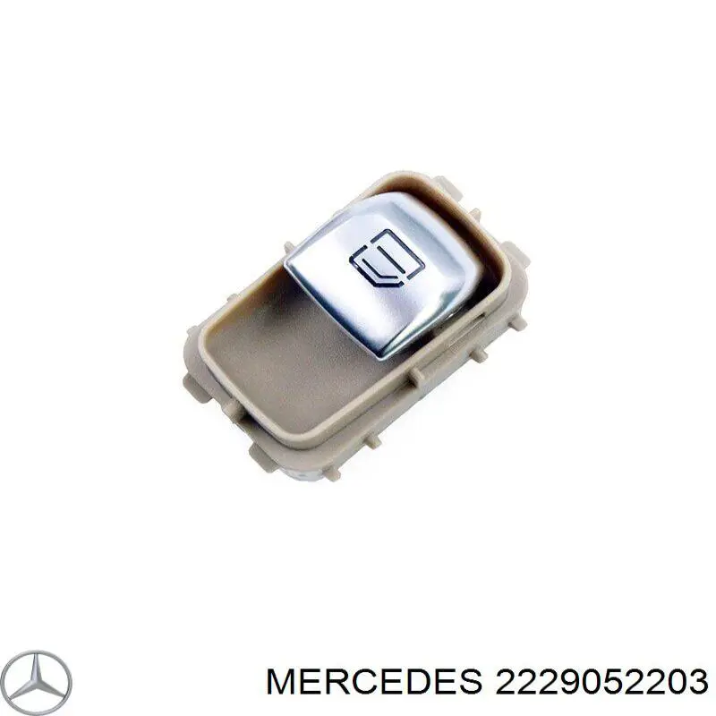 Кнопка вмикання двигуна склопідіймача передня права Mercedes A22290522038R73 ціна, від 16.47 USD