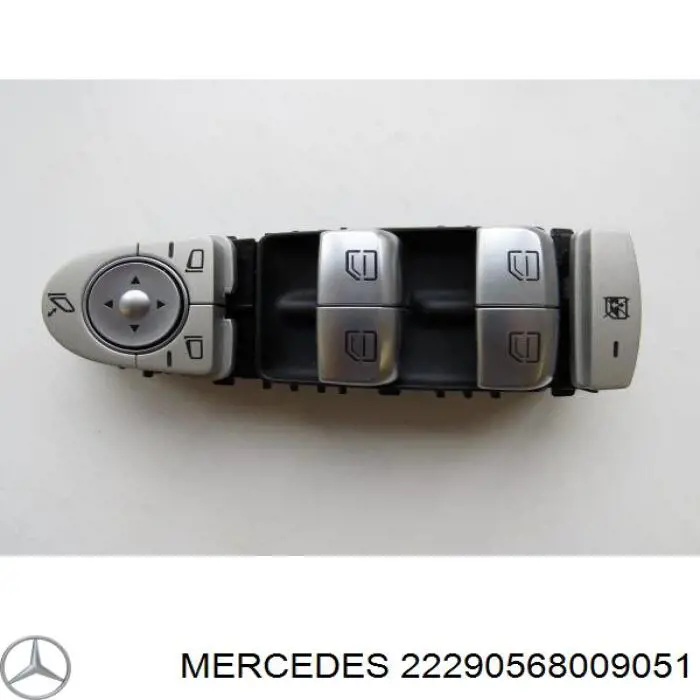 20590568119051 Mercedes кнопковий блок керування склопідіймачами передній лівий