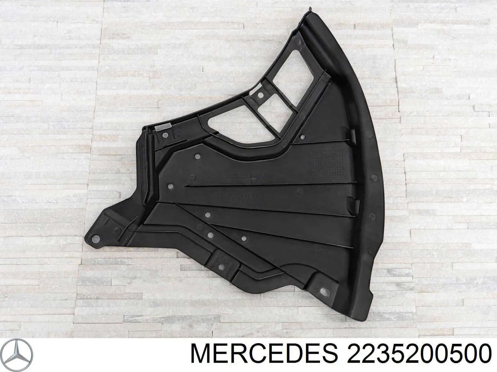 Захист бампера переднього, лівий Mercedes A223520050064 ціна, від 51.19 USD