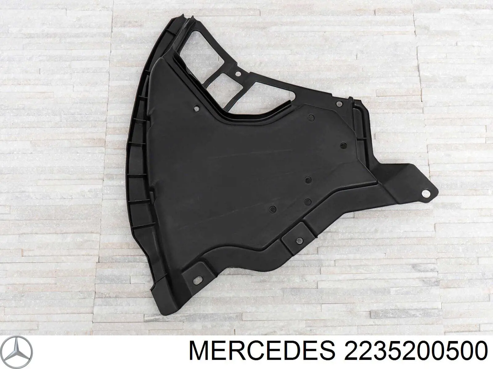 Купити A223520050064 Mercedes Захист бампера переднього, лівий