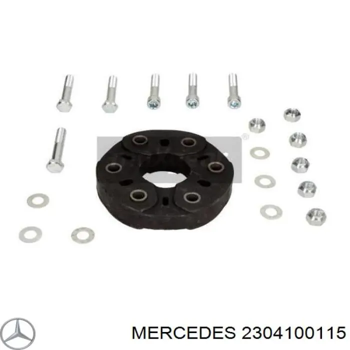 Муфта кардана еластична, перед./зад. Mercedes A1404100415 ціна, від 88.46 USD
