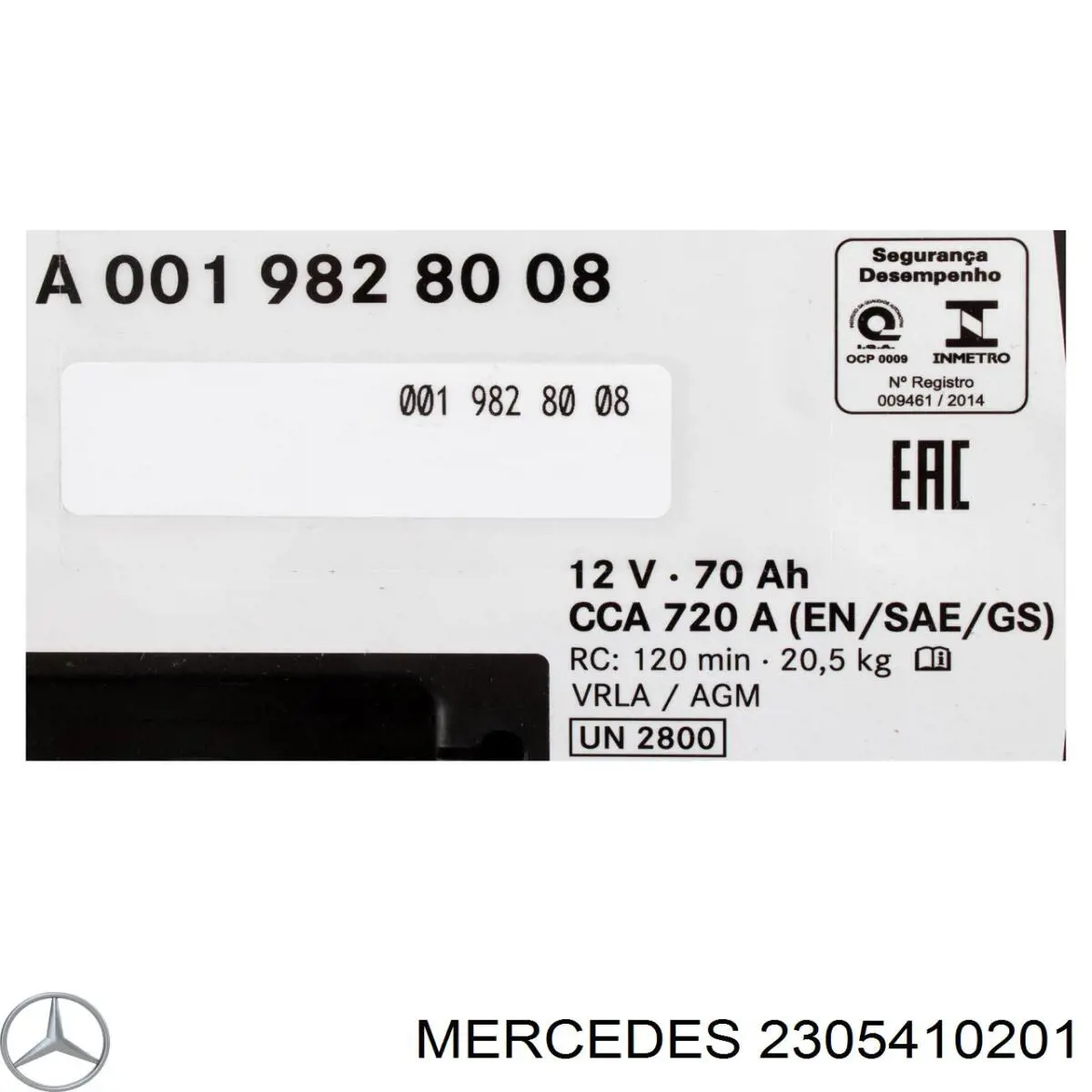  2305410201 Mercedes