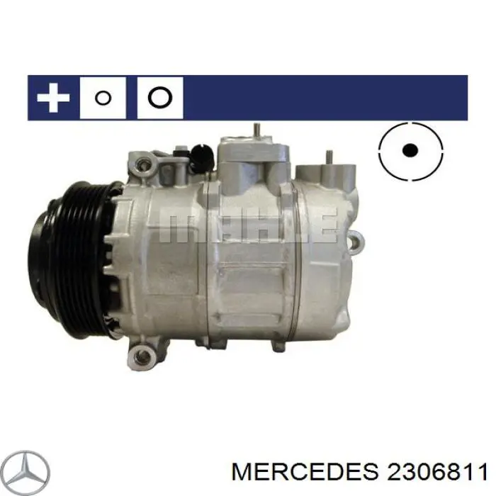 2306811 Mercedes компресор кондиціонера