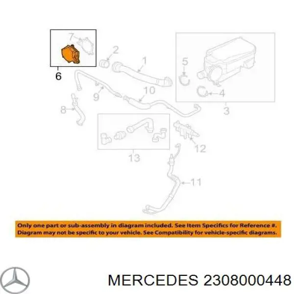 Купити A2308000448 Mercedes Насос пневматичної системи кузова