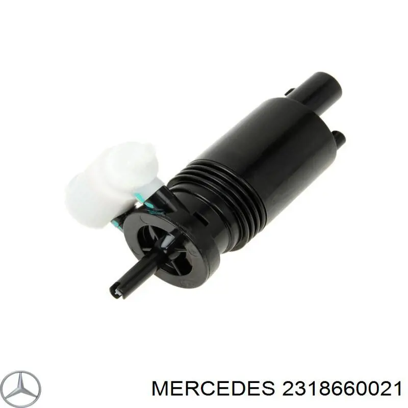 A2318660021 Mercedes насос-двигун омивача скла, переднього