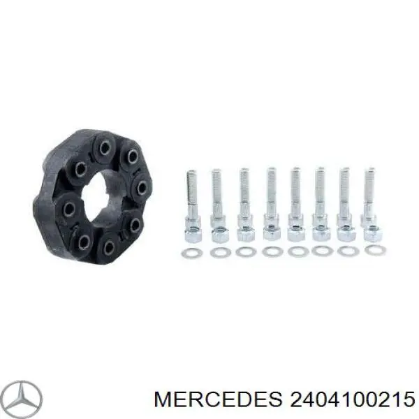2404100215 Mercedes муфта кардана еластична, задня