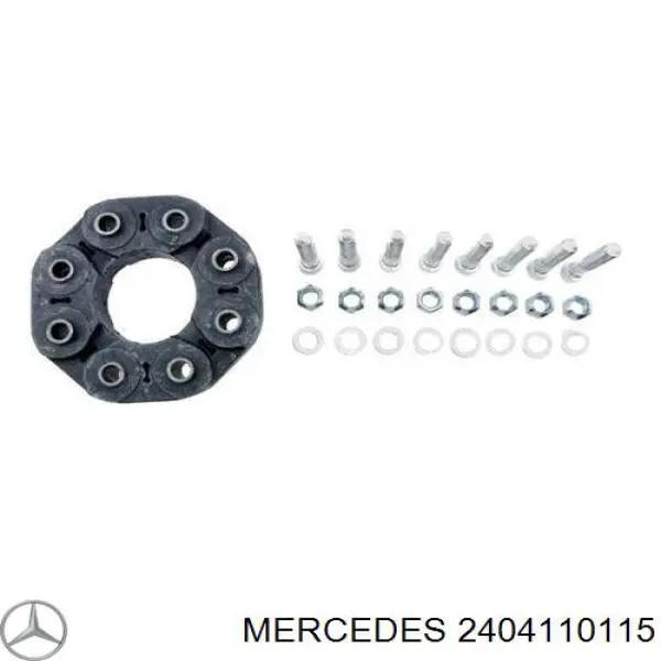 2404110115 Mercedes муфта кардана еластична, перед./зад.
