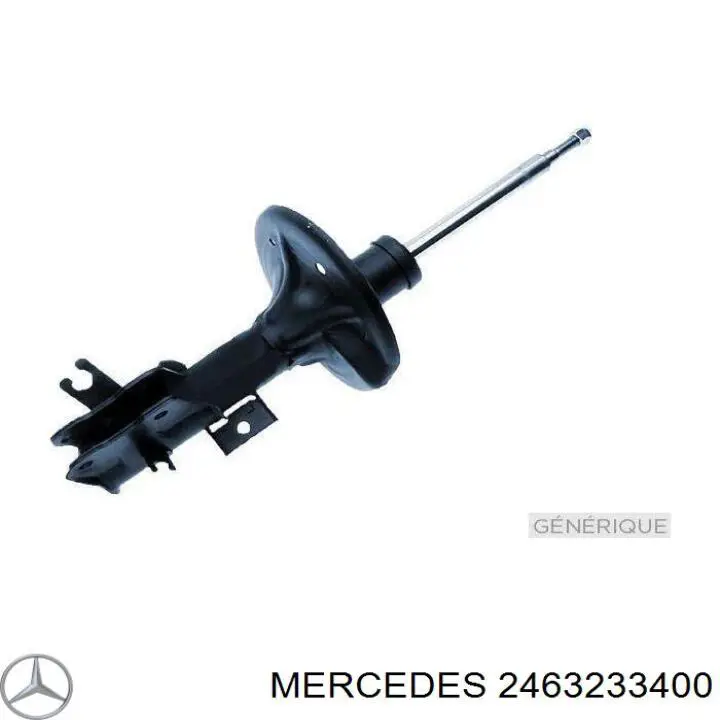 Амортизатор передній, правий Mercedes A2463233400 ціна, від 195.52 USD