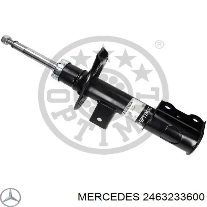 Амортизатор передній, правий Mercedes A1173231600 ціна, від 110.57 USD