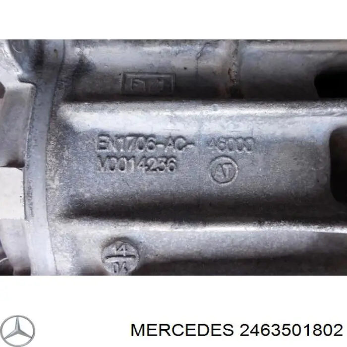 Купити A246350180280 Mercedes Міст задній в зборі