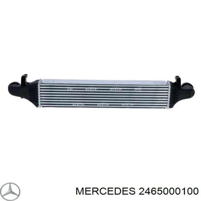 A246500010069 Mercedes Охолоджувач наддувочного повітря