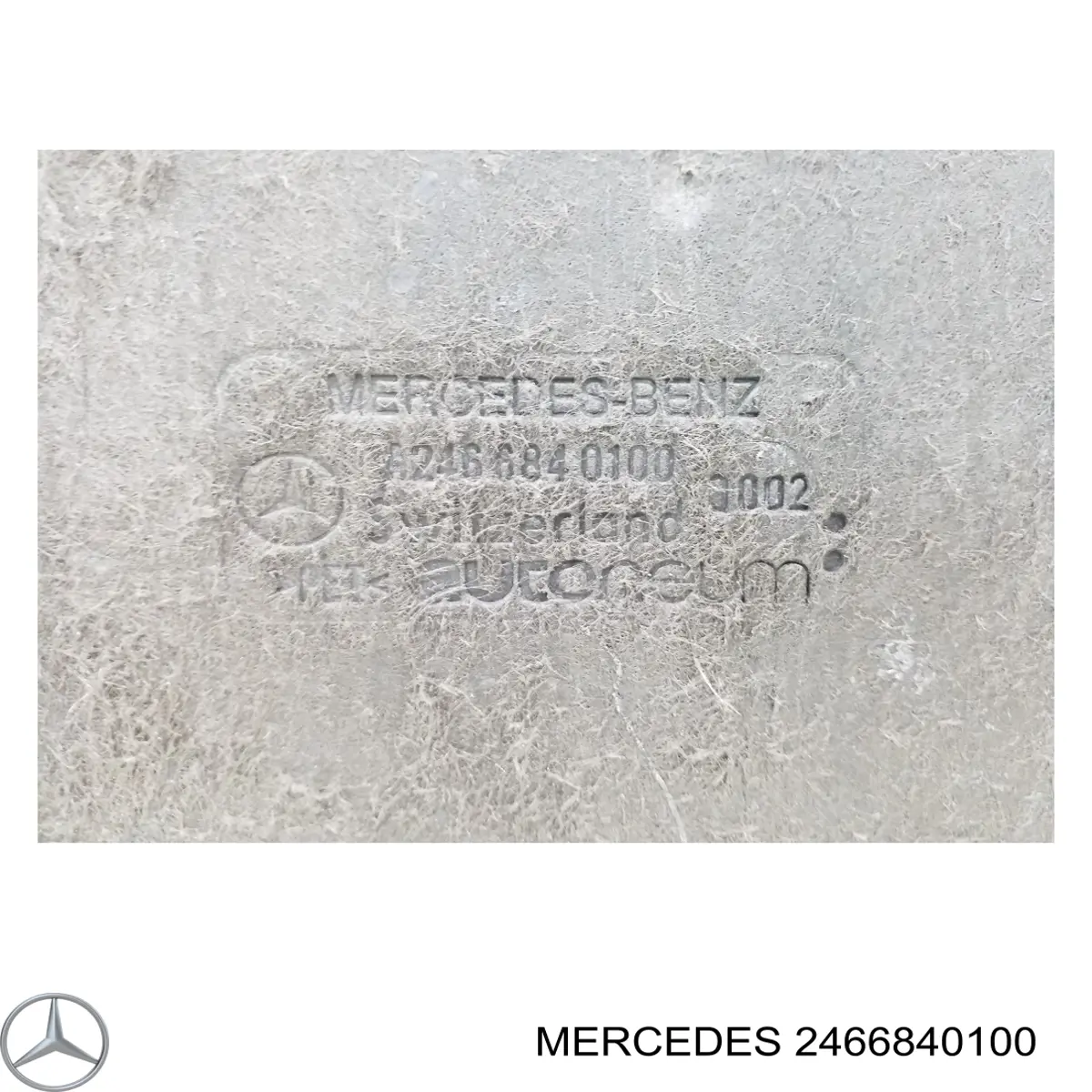 Купити A2466190138 Mercedes Захист днища, лівий