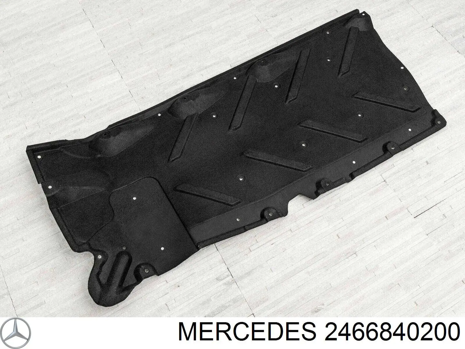 A2466190238 Mercedes Захист днища, правий