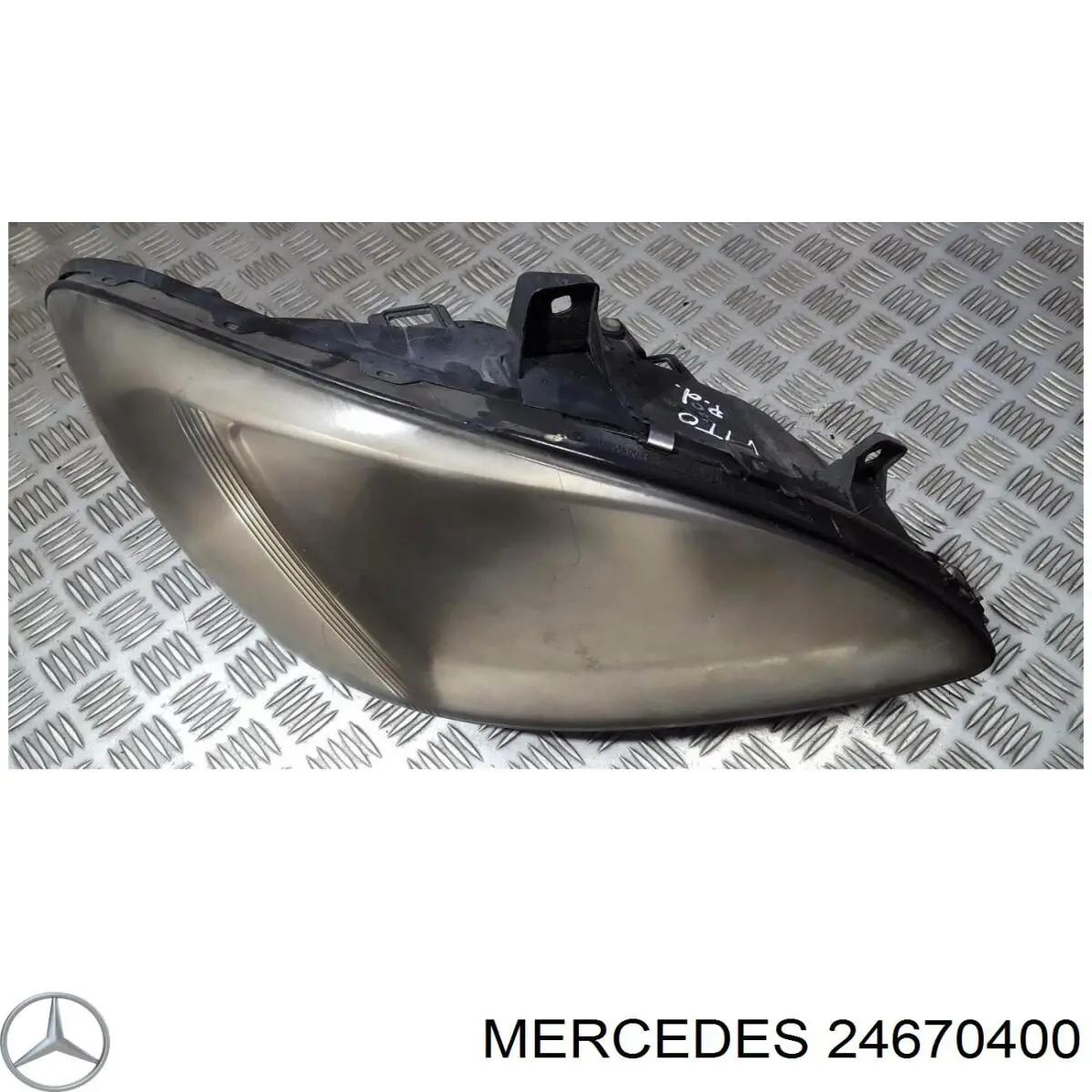 Купити 24670400 Mercedes Права блок фара