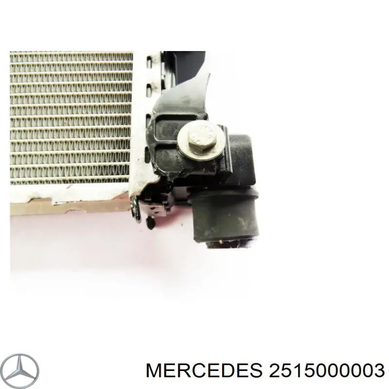 2515000003 Mercedes радіатор охолодження двигуна