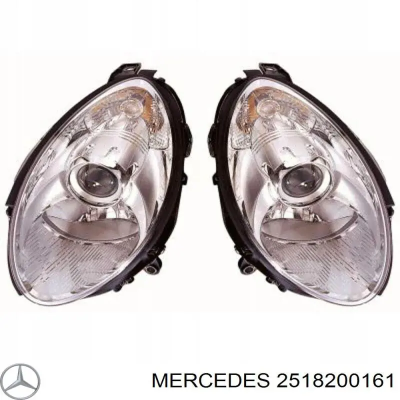 Фара ліва A2518200161 Mercedes
