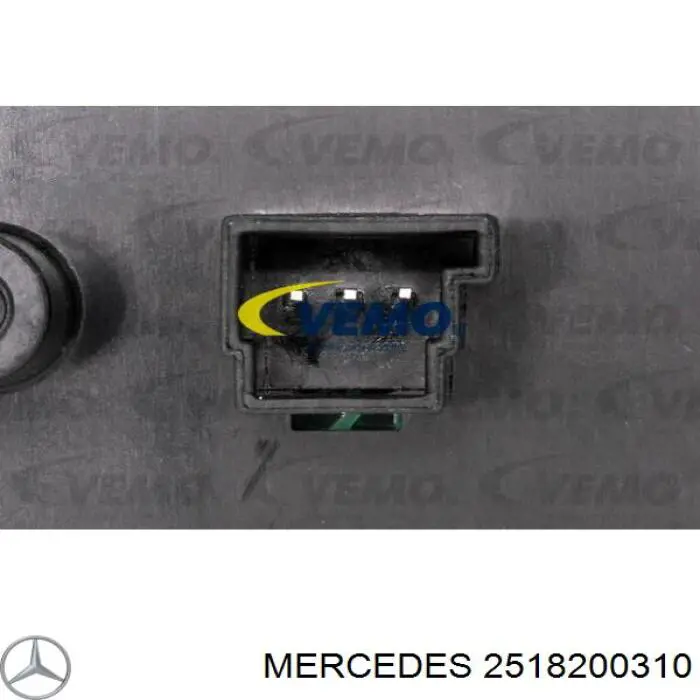 Кнопковий блок керування склопідіймачами передній лівий на Mercedes GL-Class (X164)