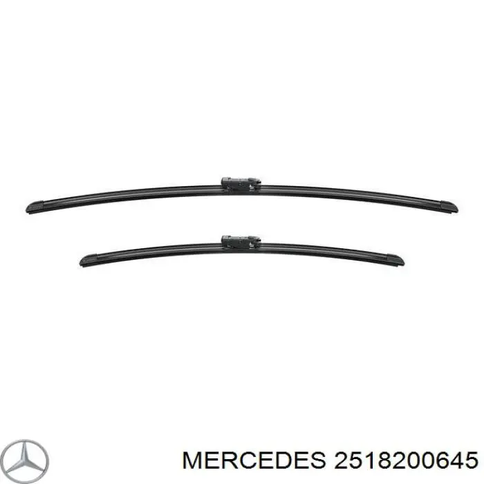 Щітка-двірник лобового скла, пасажирська A2518200645 Mercedes