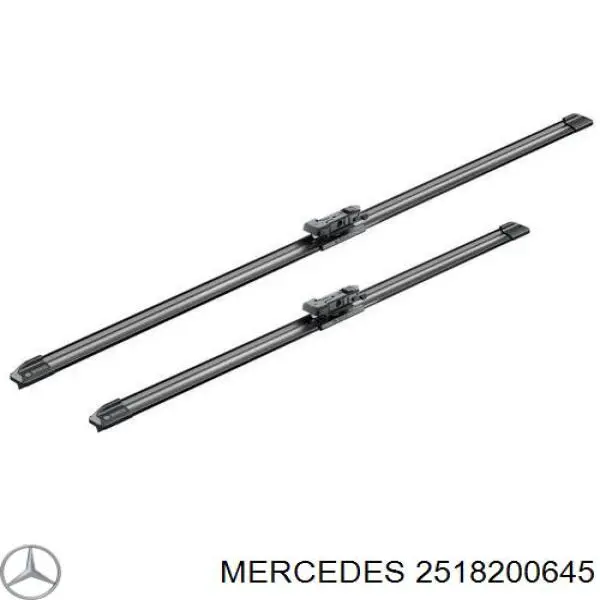 Купити A2518200645 Mercedes Щітка-двірник лобового скла, пасажирська