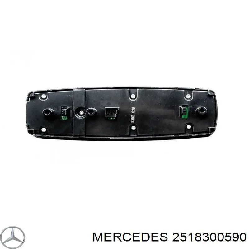 25183005909051 Mercedes кнопковий блок керування склопідіймачами передній лівий