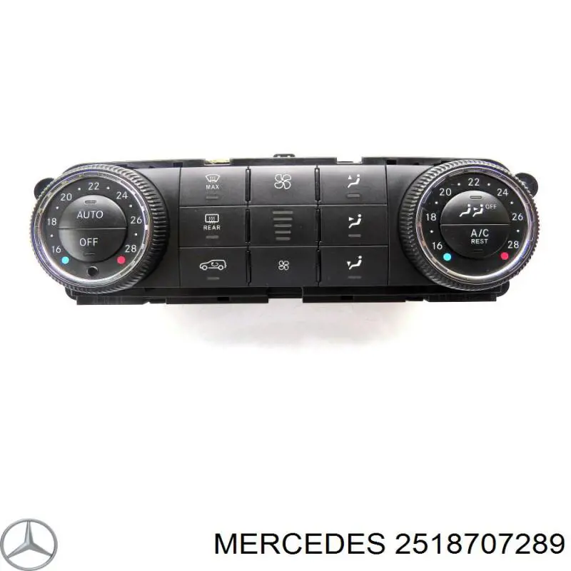 A2518707289 Mercedes Механізм управління кондиціонером