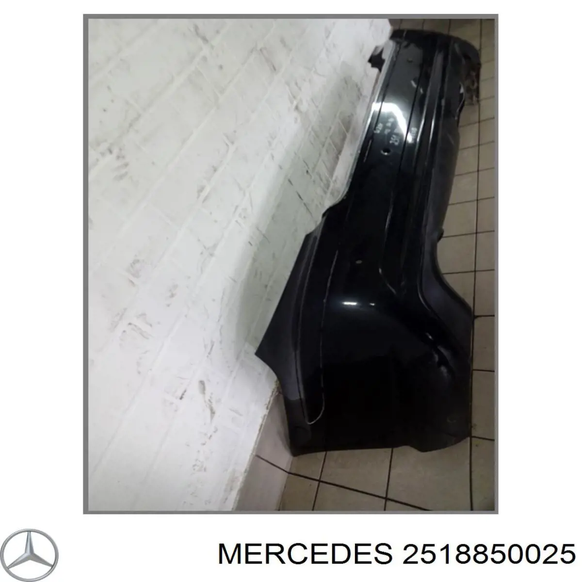A25188500259999 Mercedes Буфер (бампер) задній