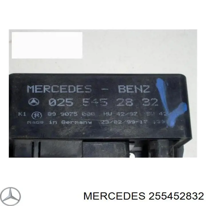 255452832 Mercedes Реле свічок накалу