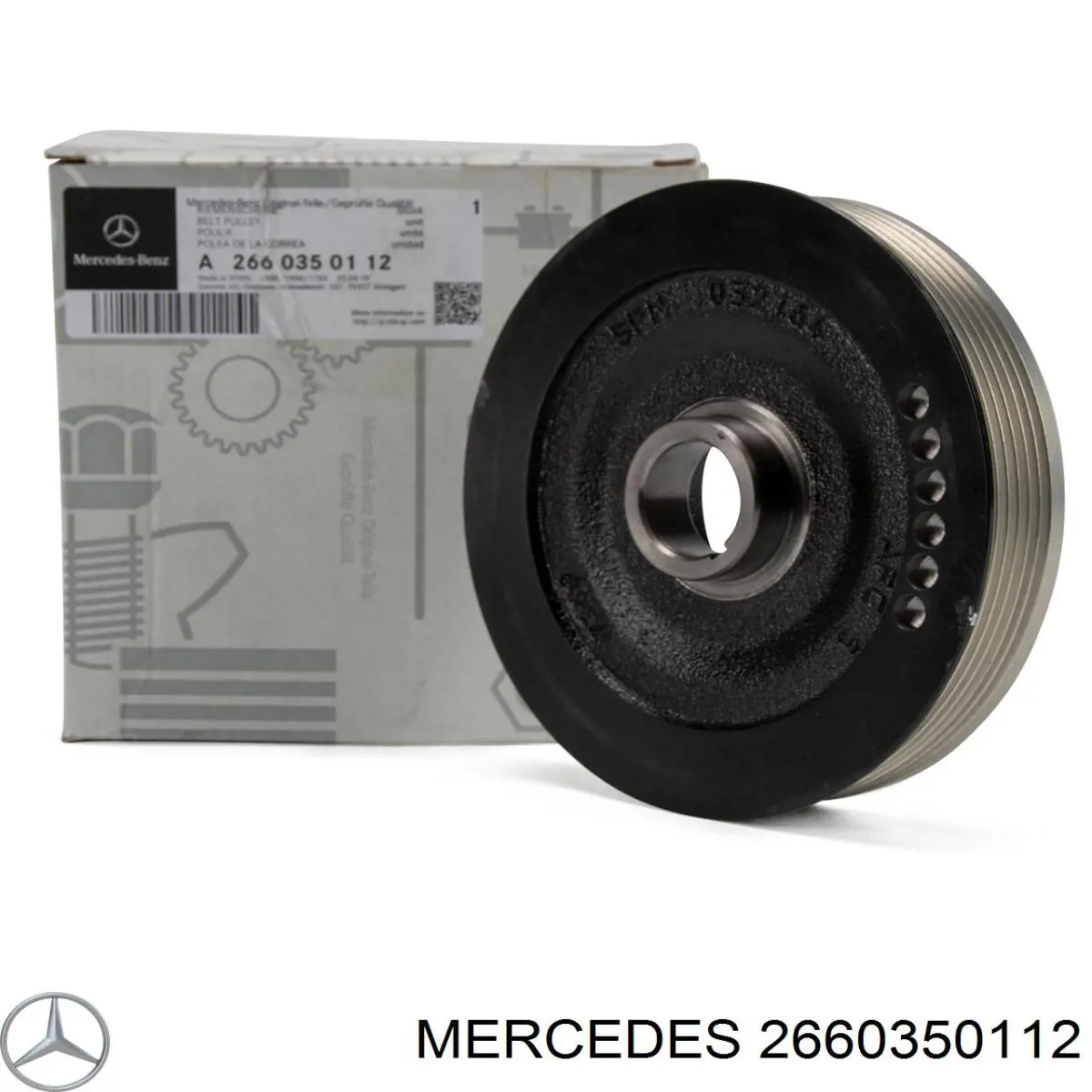 A2660350112 Mercedes Демпфер колінвалу