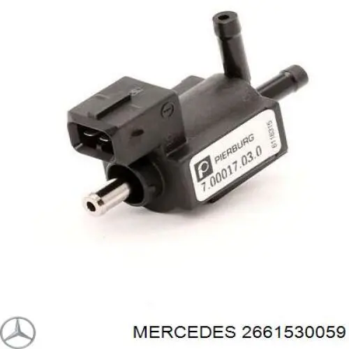 Клапан перемикання системи подачі повітря на Mercedes C-Class (W204)