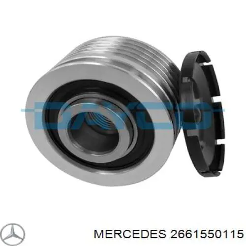 2661550115 Mercedes шків генератора