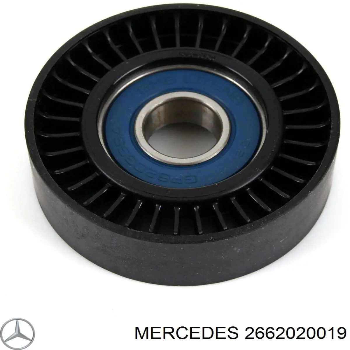 2662020019 Mercedes ролик приводного ременя, паразитний
