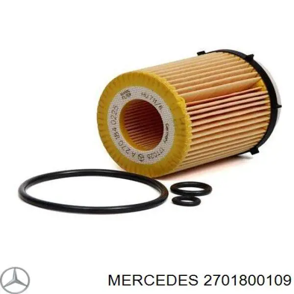 2701800109 Mercedes фільтр масляний