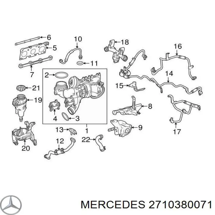 Болт шатуна Mercedes A2710380071 ціна, від 6.22 USD