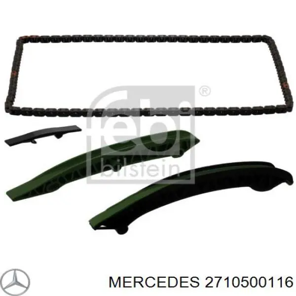 2710500116 Mercedes башмак натягувача ланцюга грм