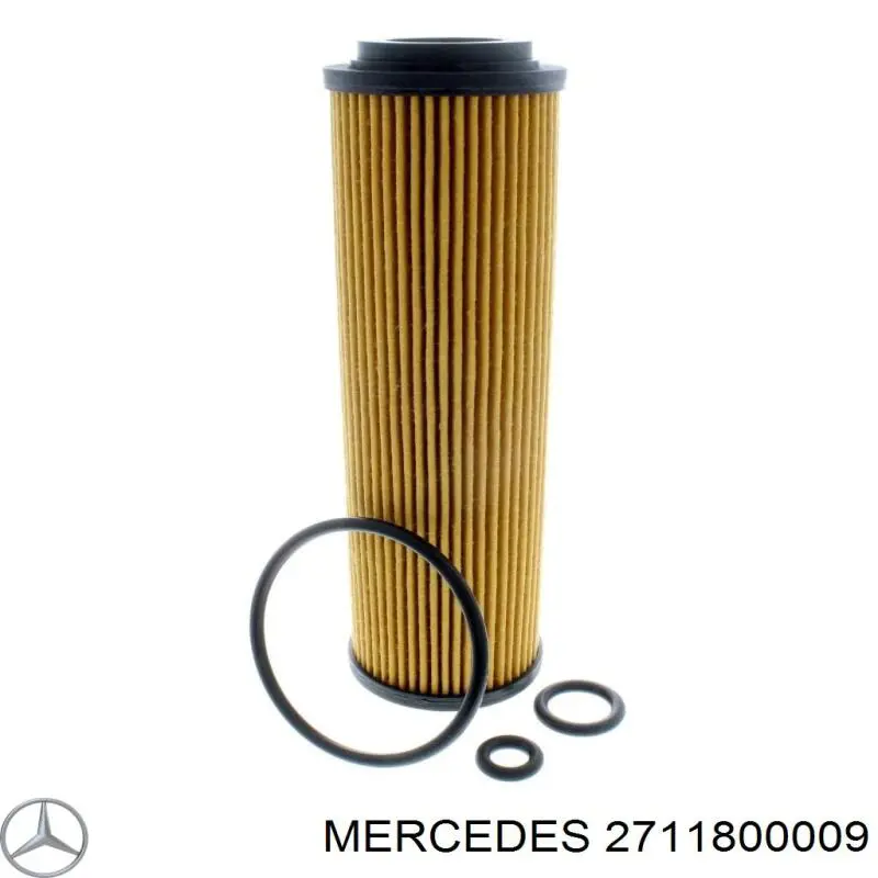 2711800009 Mercedes фільтр масляний