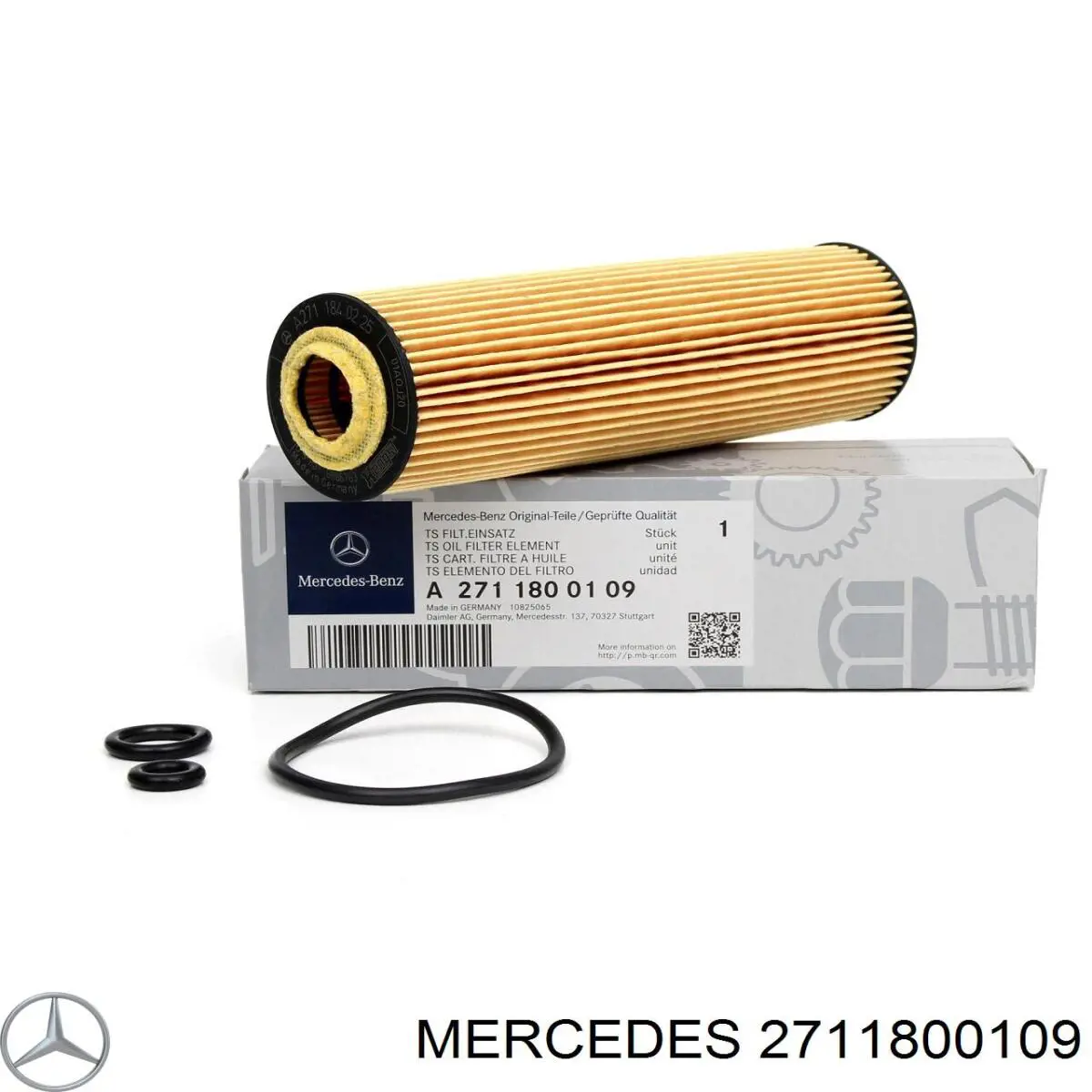 2711800109 Mercedes фільтр масляний