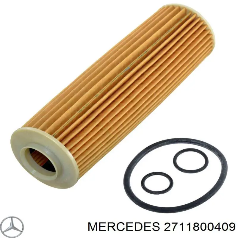 2711800409 Mercedes фільтр масляний