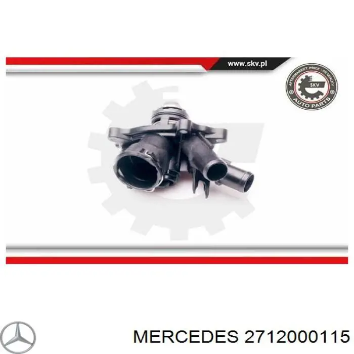 2712000115 Mercedes термостат