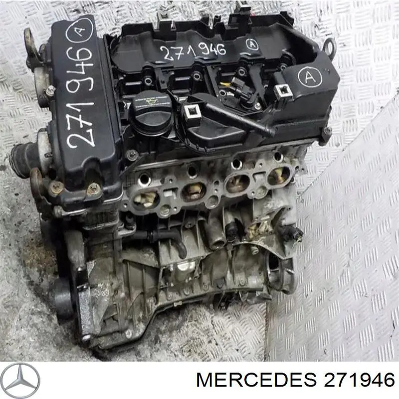 Двигун у зборі на Mercedes E-Class (W211)