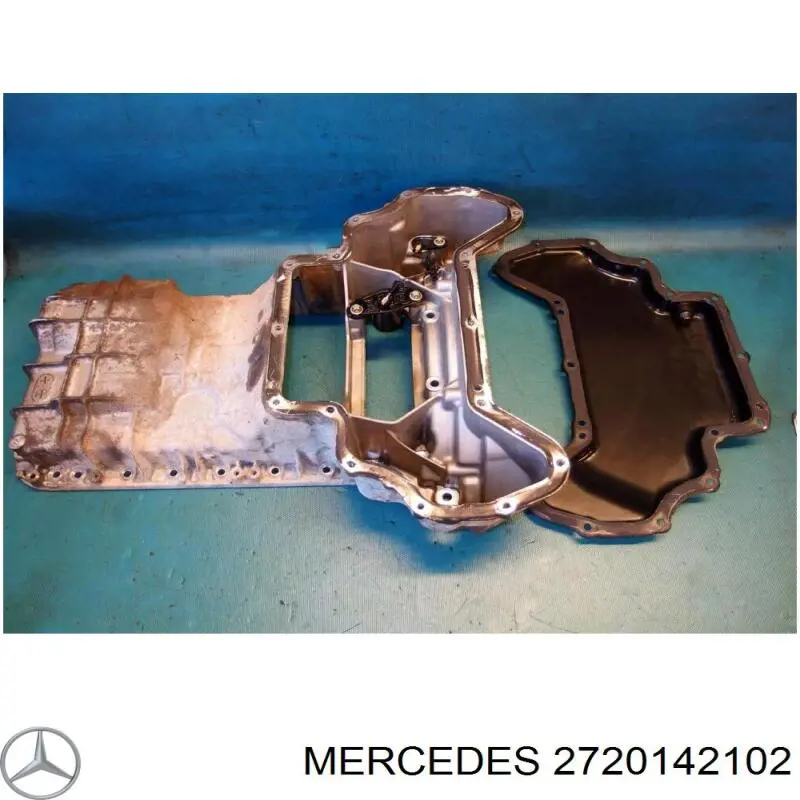 Піддон масляний картера двигуна, верхня частина Mercedes R2720140802 ціна, від 55.96 USD