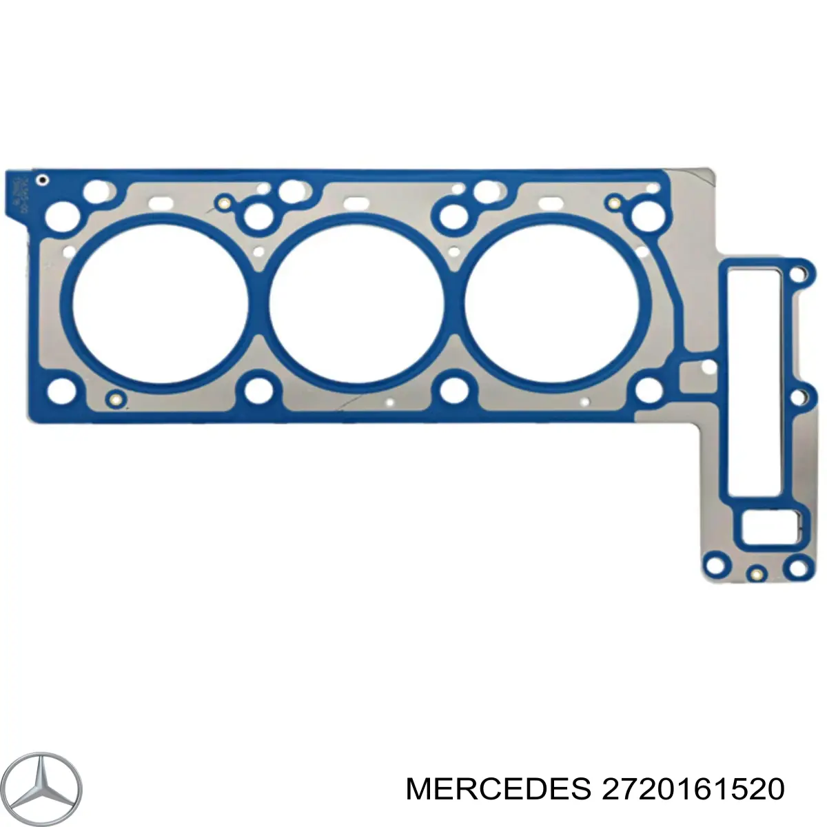 Прокладка головки блока циліндрів (ГБЦ), ліва на Mercedes Sprinter (906)