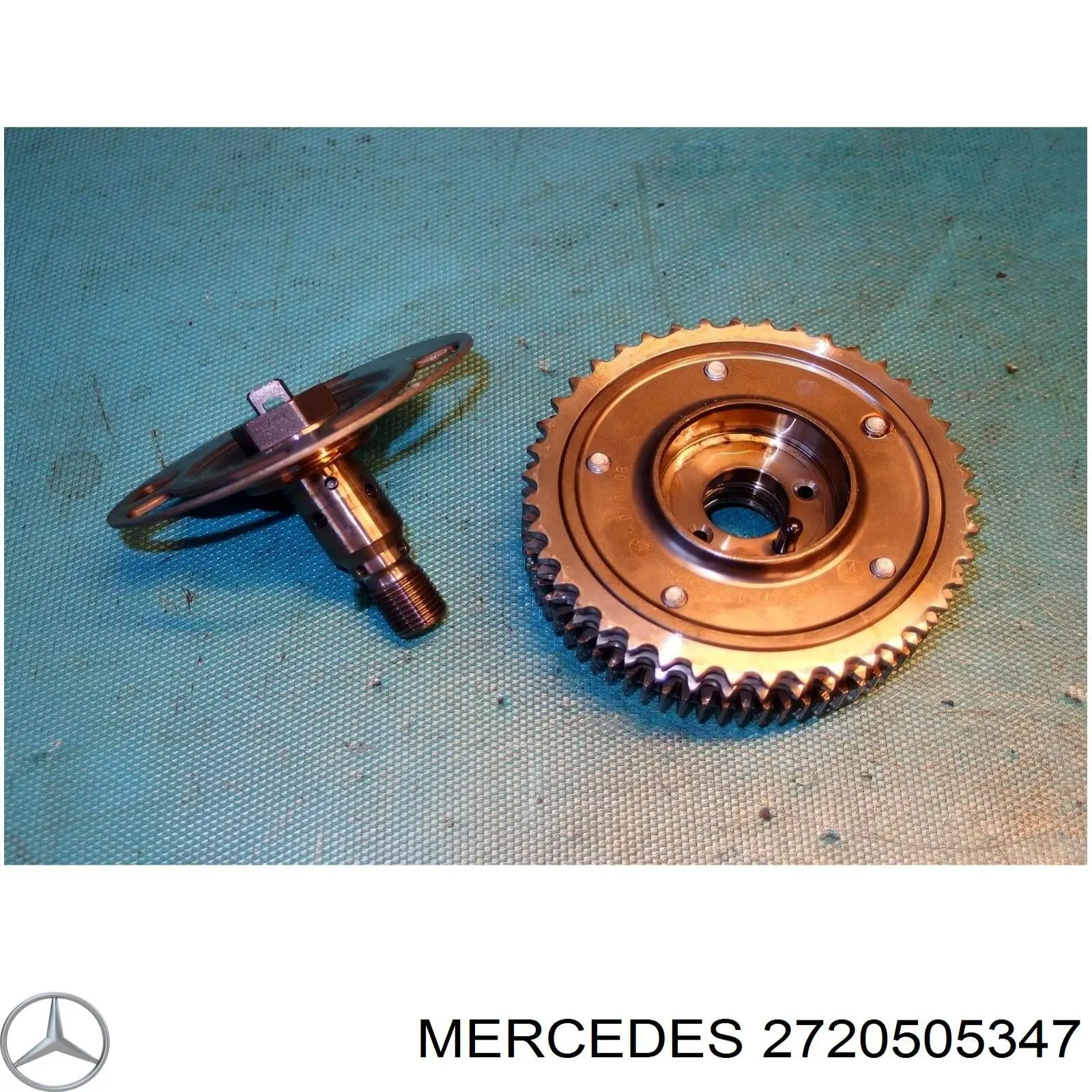 Зірка-шестерня розподільного валу двигуна, впускного правого A2720502447 Mercedes