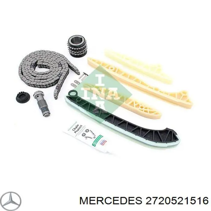 2720521516 Mercedes заспокоювач ланцюга грм, верхній лівий гбц