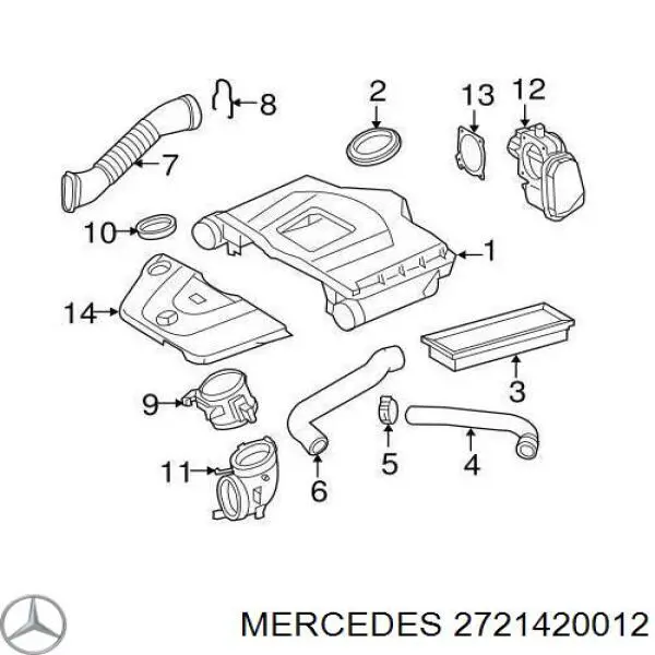  Mercedes A2721420012