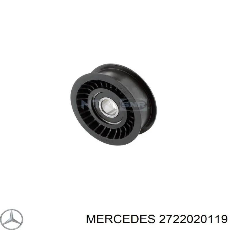 2722020119 Mercedes ролик приводного ременя, паразитний
