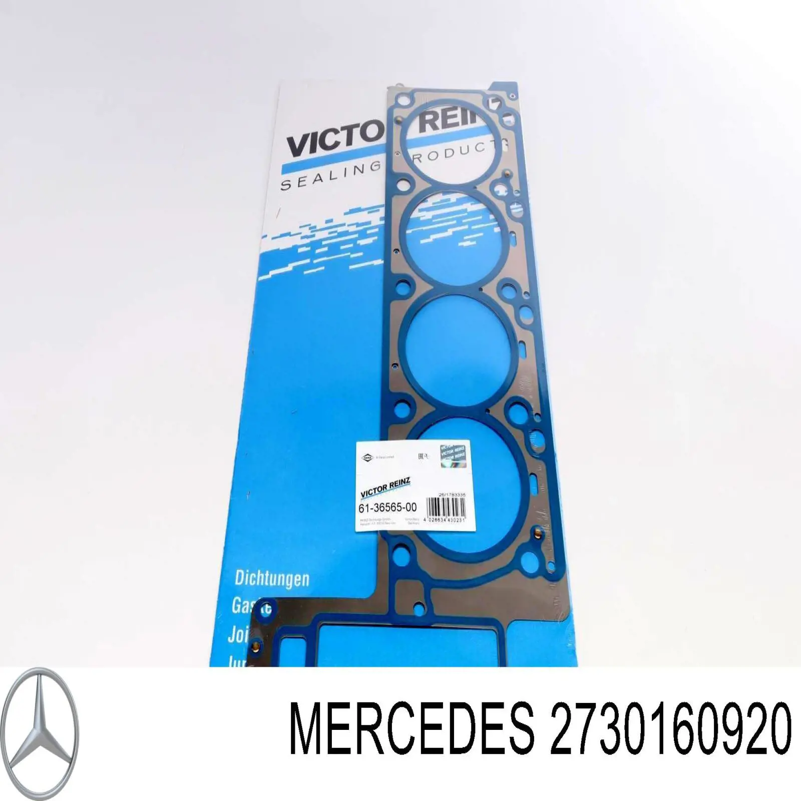 A2730161720 Mercedes Прокладка головки блоку циліндрів (ГБЦ), ліва