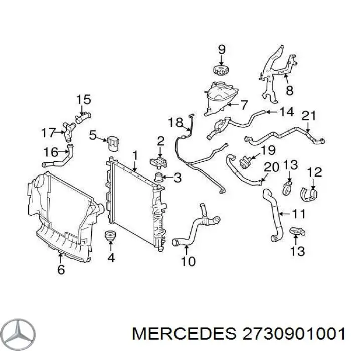 Купити Корпус фільтра Mercedes R  W251