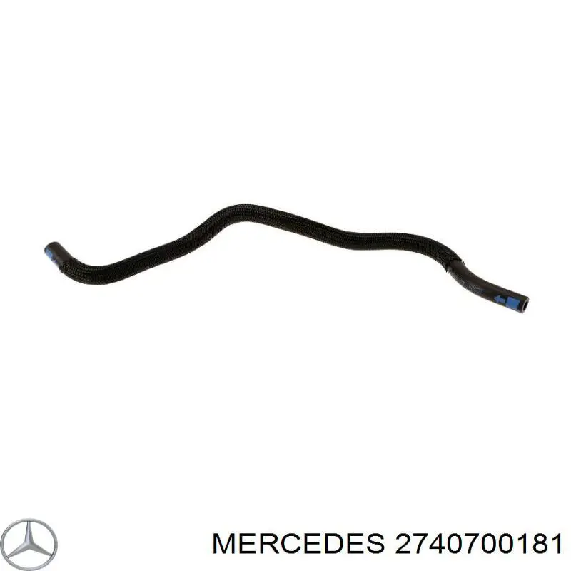 Трубка паливна, від ПНВТ до паливної рейки на Mercedes E (W213)