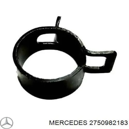 2750982183 Mercedes патрубок вентиляції картера, масловіддільника